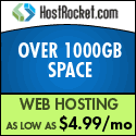 Sample Banner - HostRocket Budget Web Hosting 125x125