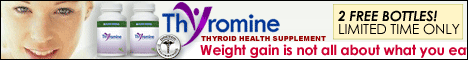 Sample Banner - Thyromine Thyroid Supplement